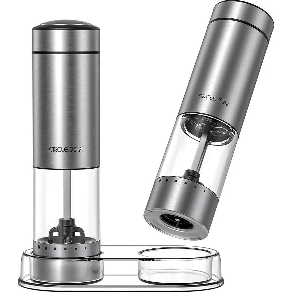 Подрібнювач солі та перцю Circle Joy Electric Grinder Set (CJ-EG14) [150594] - фото 3