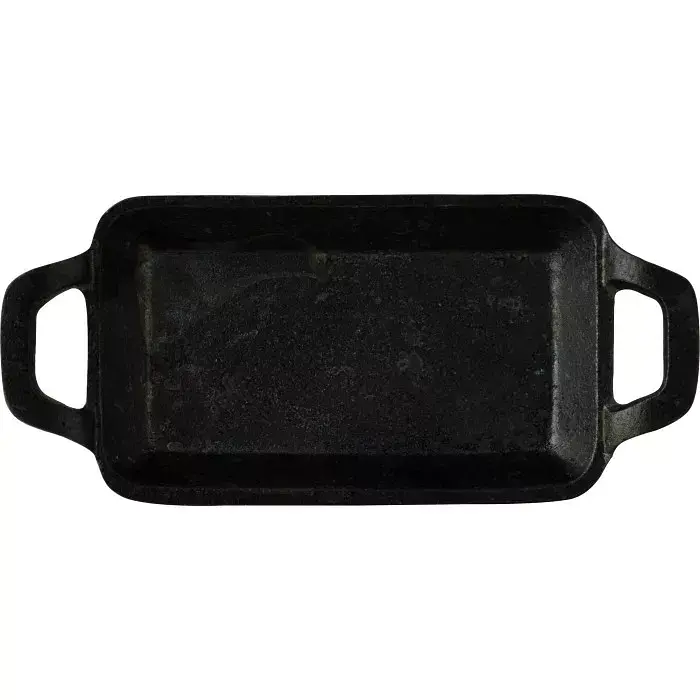 Чавунна мініформа з сервер. дошкою MasterPro Foodies сook&share, 17х10 см (BGMP-3807-4) - фото 4