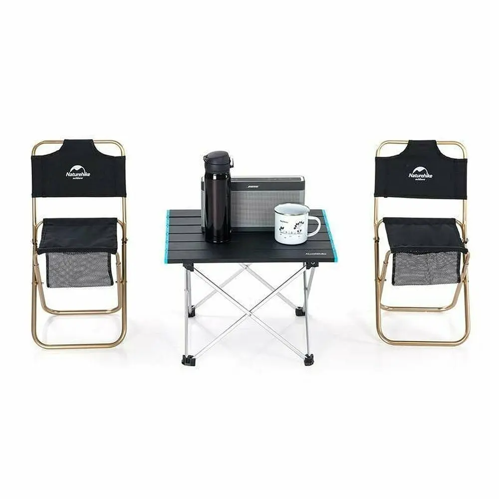 Стол раскладной Naturehike NH19Z008-Z алюминий Размер L серый - фото 2