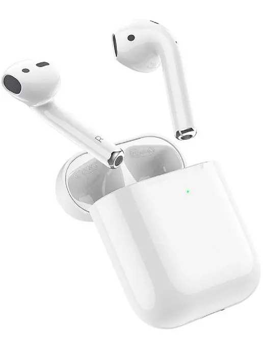 Беспроводные наушники Borofone BW01 Plus TWS белые - фото 2