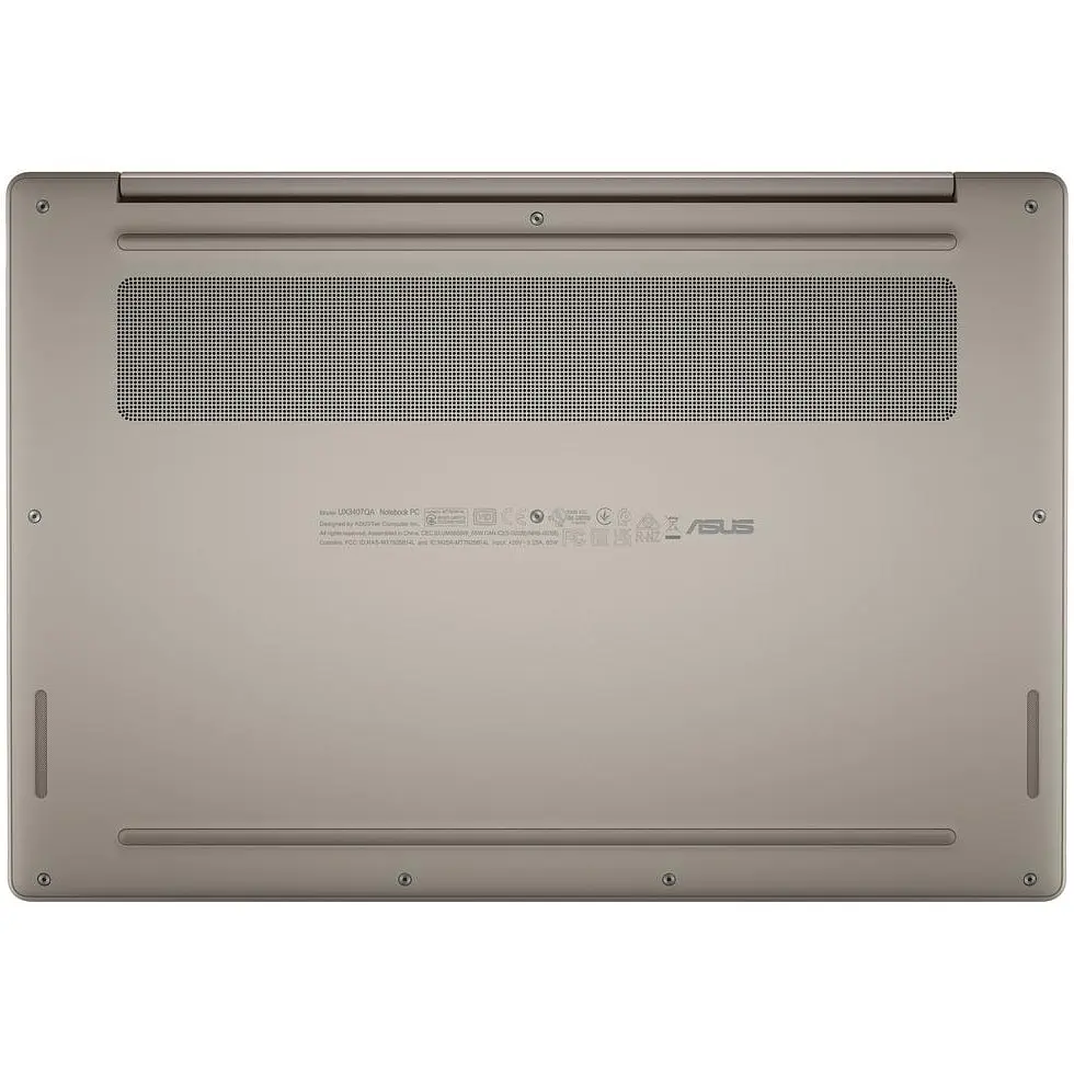 Ноутбук ASUS Zenbook A14 UX3407RA Snapdragon X Elite X1E 78 100 la 34GHz,14'',16GB LPDDR5X,1TB,Qualcomm Adreno GPU - фото 14
