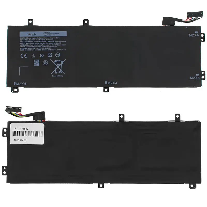 Батарея для ноутбука Dell RRCGW (XPS 15 9550 (ВЕРСИЯ 3) Precision 5510) 11.55V 4800mAh 55Wh Чорний - фото 2