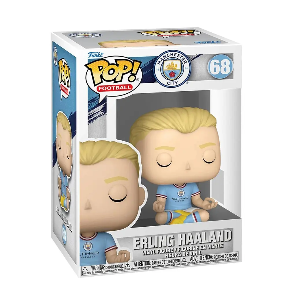 Ігрова фігурка FUNKO POP! серії "Футбол: Манчестер Сити" - ЕРЛІНГ ГОЛАНД Funko 89365