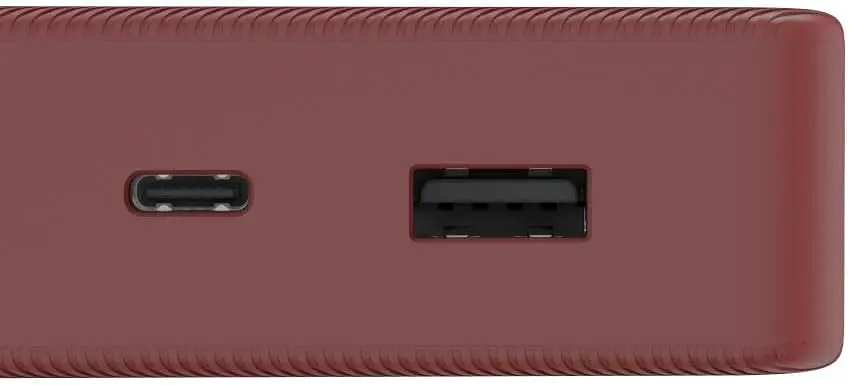 Акумулятор портативний літій-іонний Power Bank Hama 20000 мА·рік, USB-C, USB-A, red - фото 5
