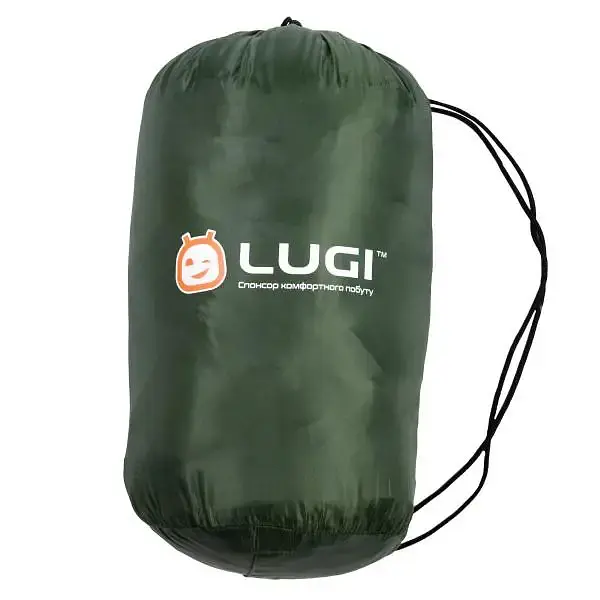 Спальный мешок Lugi с капюшоном хаки LU008 - фото 9