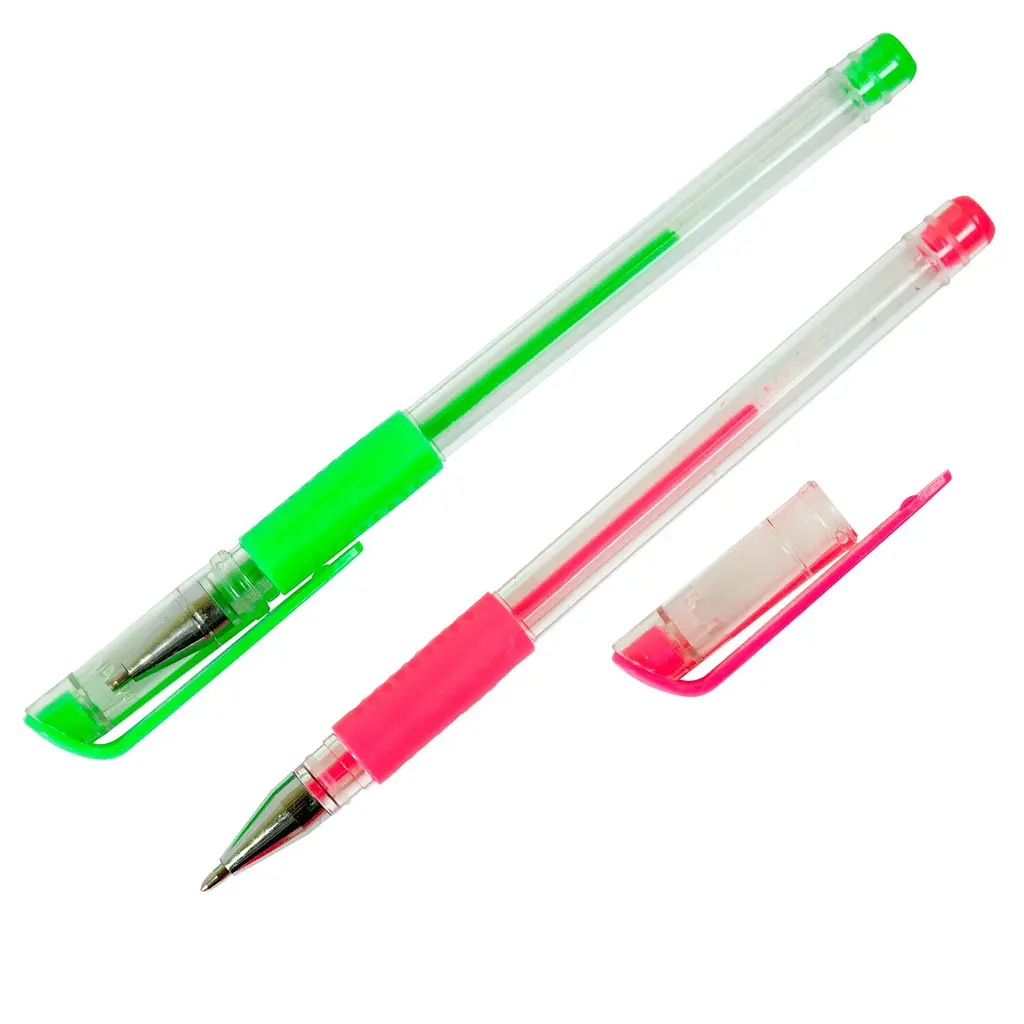 Гелевые ручки ZiBi Neon Metallic Kids Line 12 шт. (ZB.2205-99) - фото 2