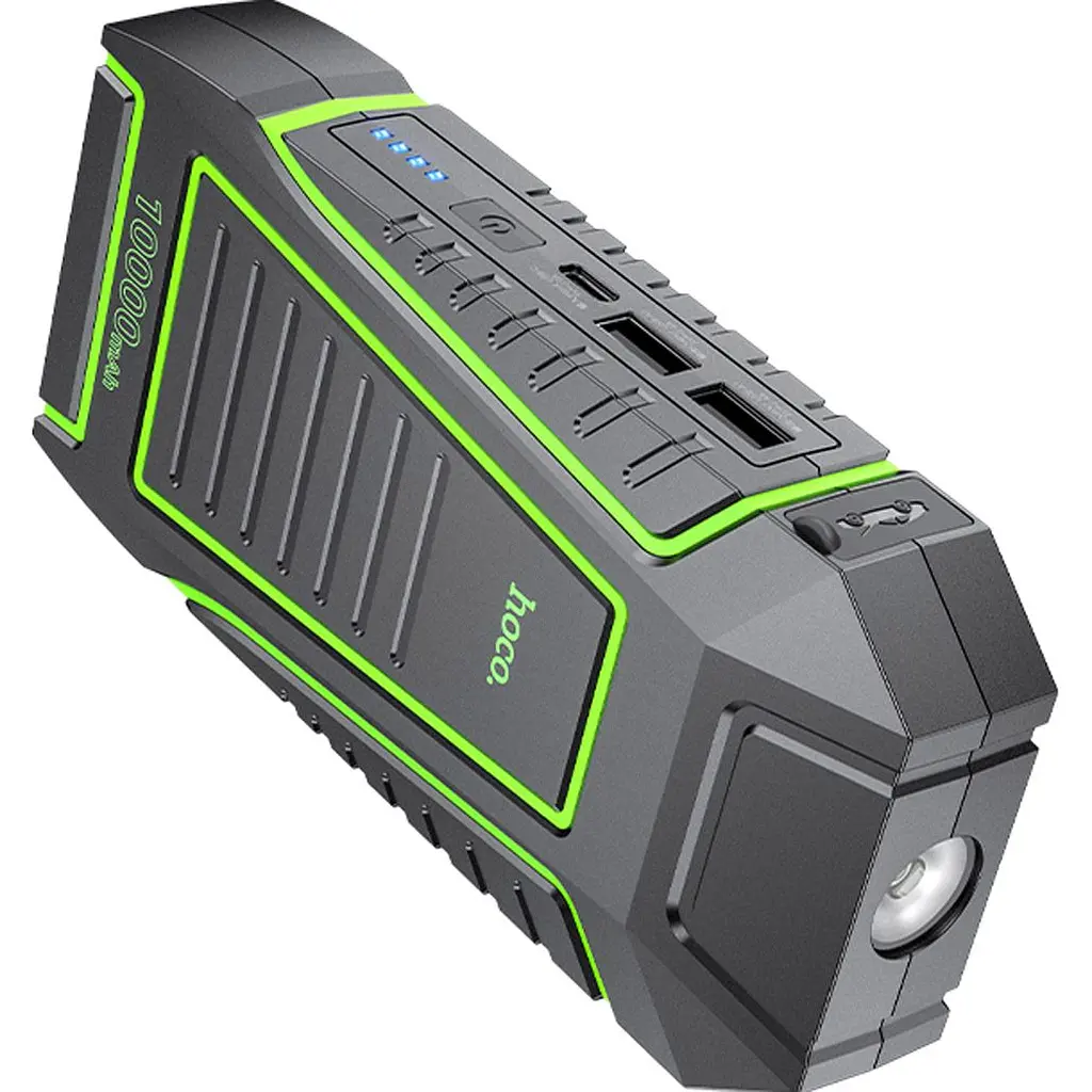 Пускозарядний пристрій Hoco QS1 Spring 10000 mAh - фото 4