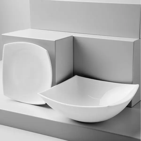 Тарелка суповая Luminarc Quadrato White, 20х20 см (6191882) - фото 4