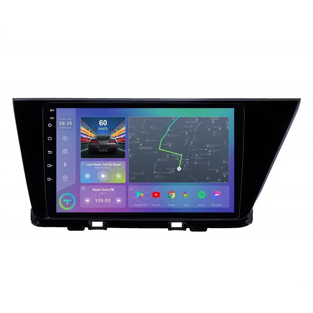 Штатна магнітола TORSSEN Kia Niro 2017+ FL9 4+64Gb 4G Carplay DSP