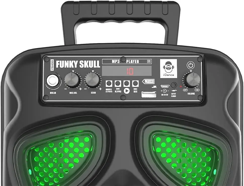 Bluetooth колонка iDance FS400 80W з LED підсвіткою та караоке - фото 3