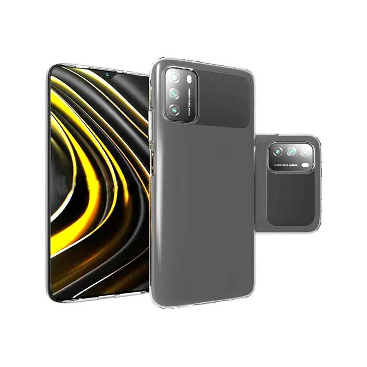 Силиконовый чехол BeCover для Poco M3 Transparancy (705653) - фото 6