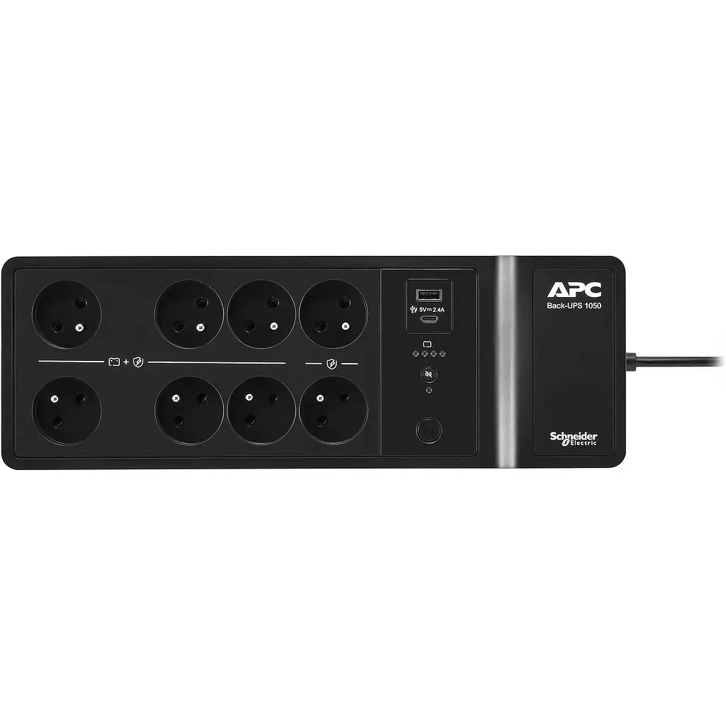 Источник бесперебойного питания (ИБП) APC Back-UPS 1050VA (BE1050G2-GR) [122424] - фото 4