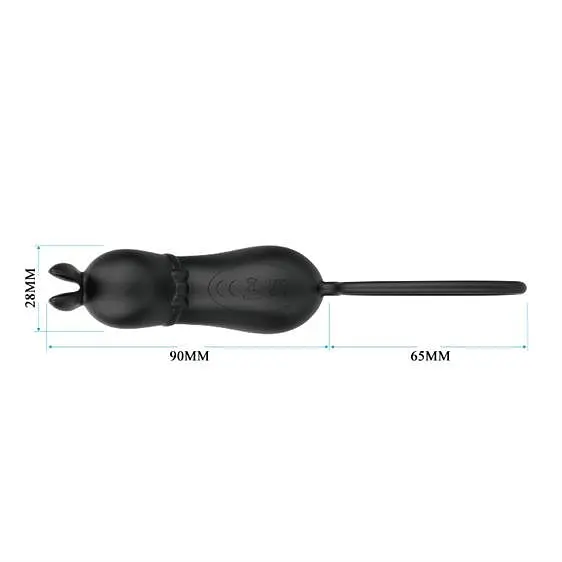 Вібростимулятор Pretty Love Rosalie Vibro Stimulator Black - фото 5