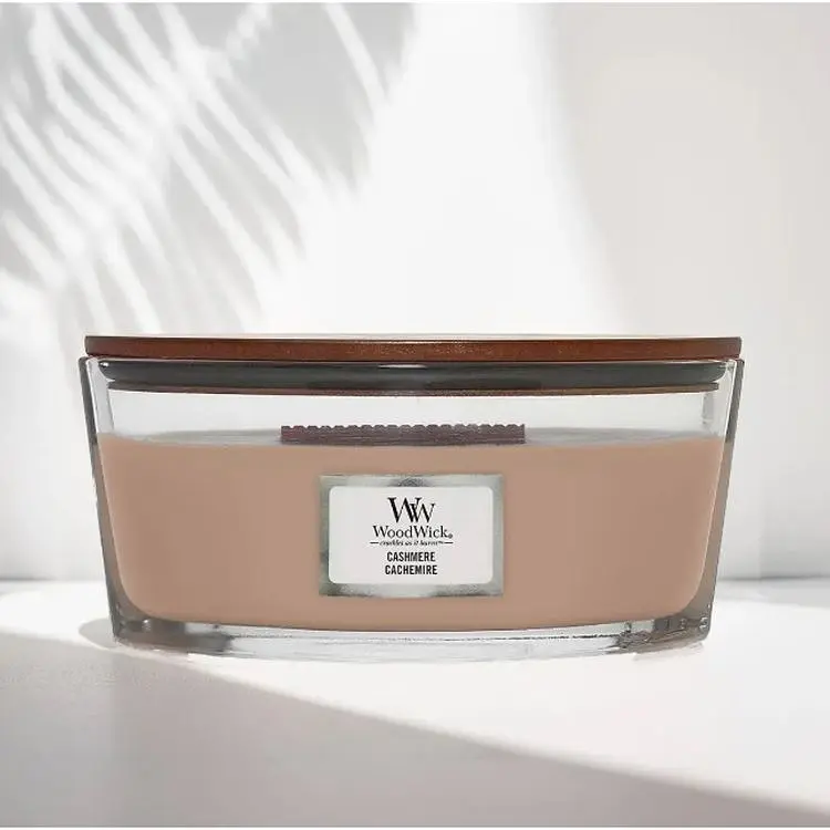 Свічка Woodwick Ellipse Cashmere Кашемір 453 г (1720918E) - фото 2