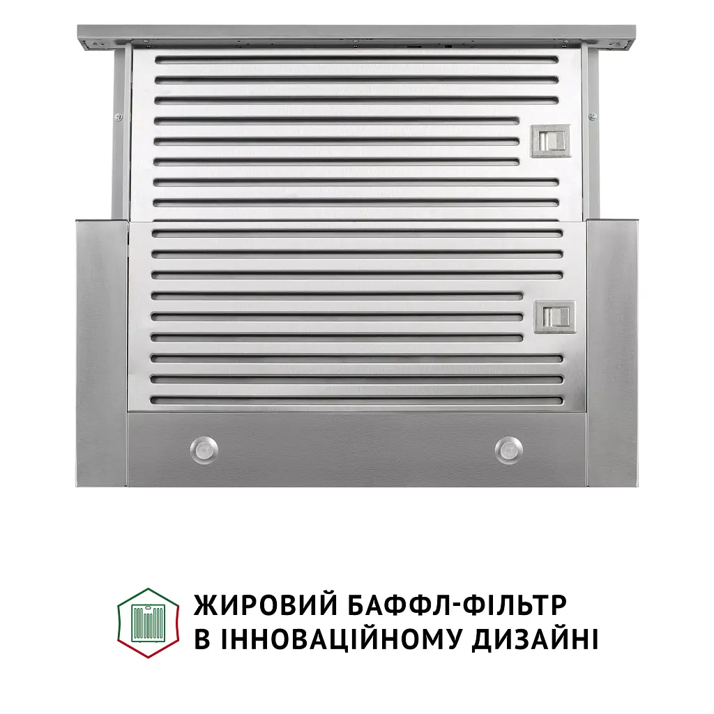 Витяжка телескопічна PERFELLI ISEO 6PMF INOX - фото 5