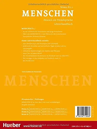 Menschen B1.1 Lehrerhandbuch - фото 2