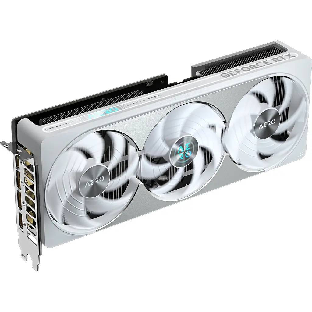 Відеокарта GIGABYTE GeForce RTX5080 16GB AERO OC SFF (GV-N5080AERO OC-16GD) - фото 2