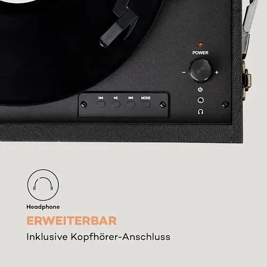 Програвач вінілу Auna Sarah Ann DAB (10034096) - фото 8