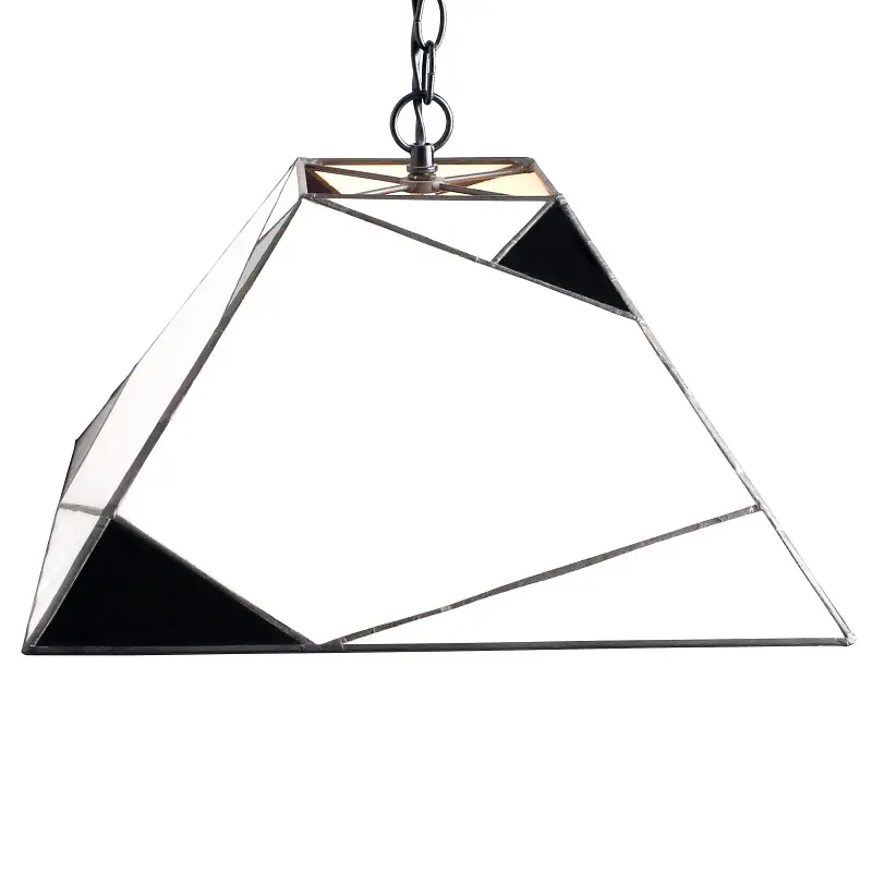 Люстра Brille Тиффани подвесная для кухни E27 60W BR (BL-605S/1) - фото 2