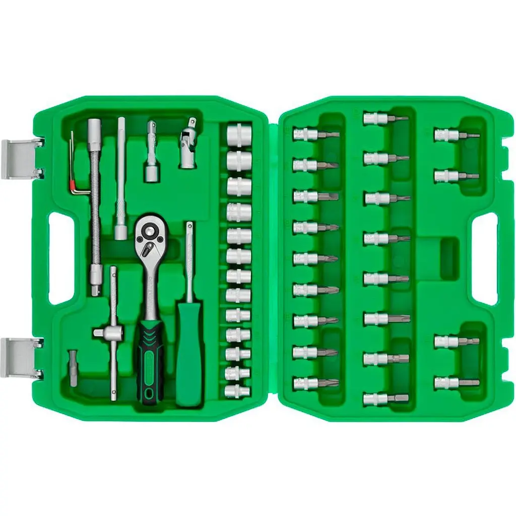 Набор инструментов Intertool ET-6046SP 46 шт. [98821] - фото 2