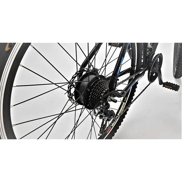 Електровелосипед Azimut Aqua 29 дюймів 500W 13Ah синій - фото 4