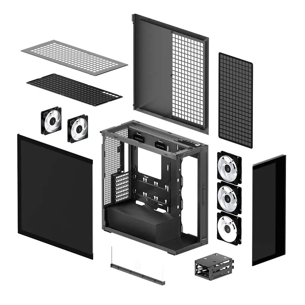 Корпус EATX W/O PSU XTENDER BLK ACPCC00018A ARCTIC - фото 8