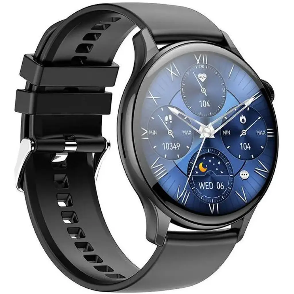 Розумний годинник HOCO Y10 Pro AMOLED Smart sports watch (з підтримкою дзвінків) чорний - фото 2