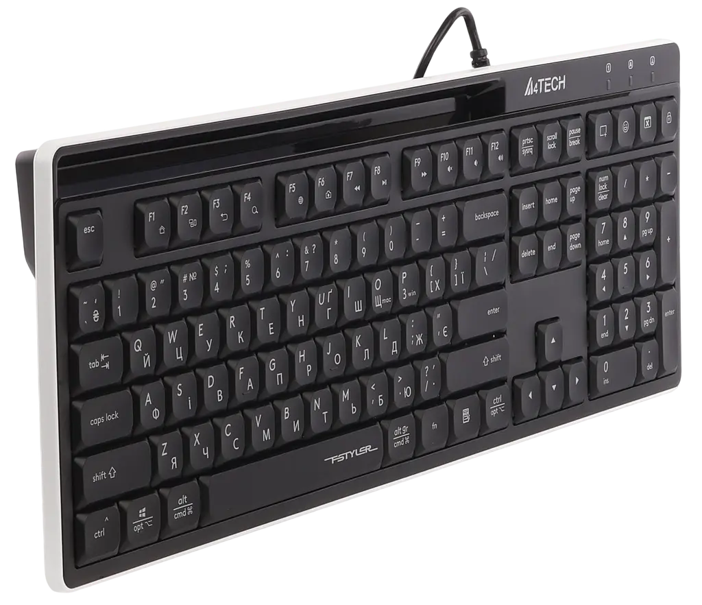 Клавиатура A4Tech FX72 Black - фото 2