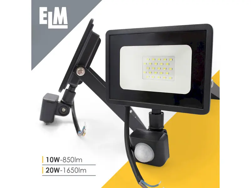 Вуличний прожектор ELM MATRIX S-10 с ИКД 10W 6500K (26-0034) - фото 8
