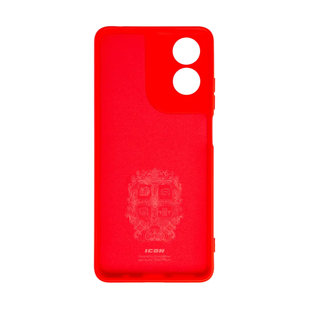 Чехол ArmorStandart ICON для Motorola G04 / G04s / E14 Camera cover Red (ARM73892) - фото 2