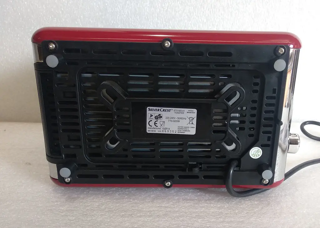 Тостер Silver Crest STS 920 A1 red - фото 9