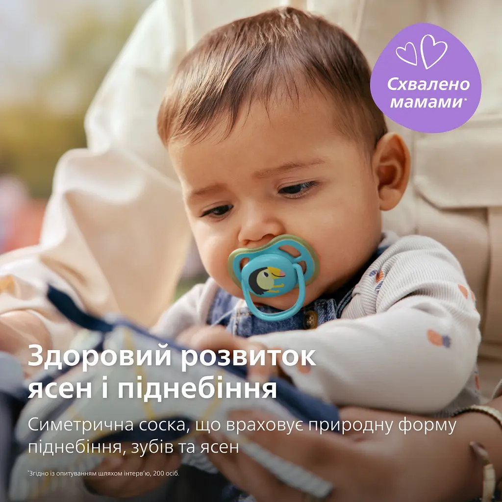 Пустышка Philips Avent Ultra Air 6-18 мес. 2 шт. (SCF087/11) - фото 5
