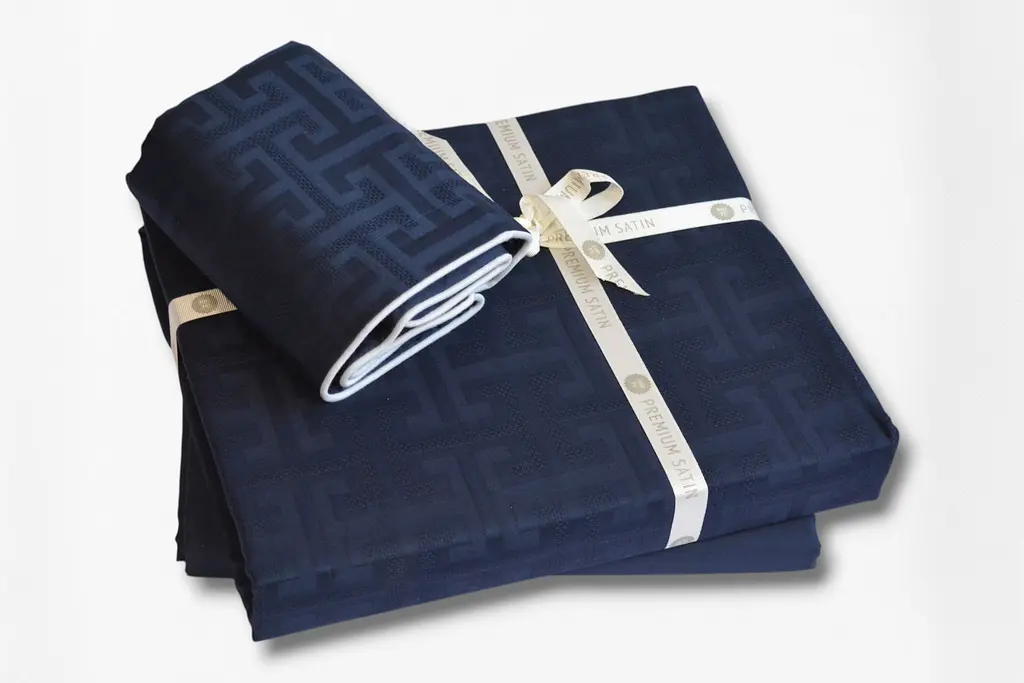 Постільна білизна Rodel Navy Blue Сатин Делюкс La Romano pbe0051010 - фото 4