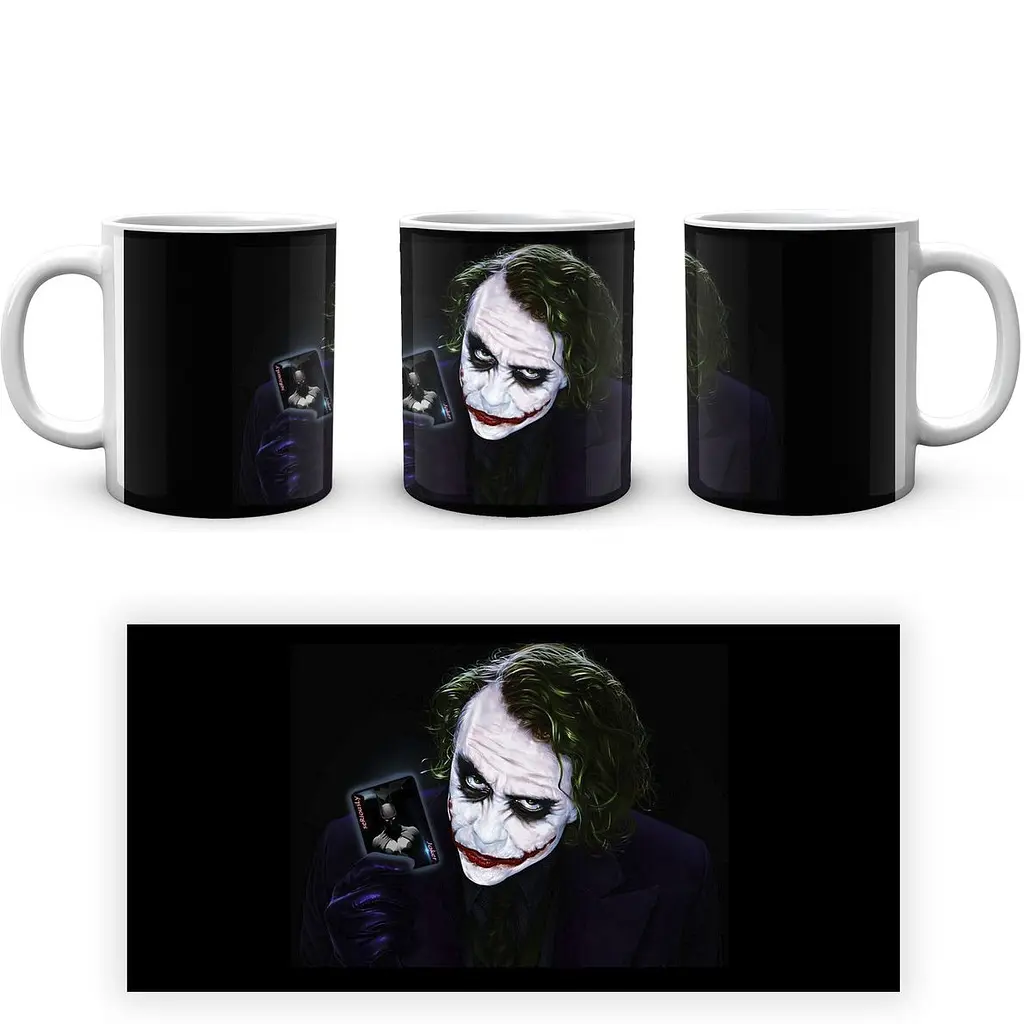 Кухоль GeekLand Джокер Joker З карткою Бетмена JK.02.348 330 мл білий - фото 3