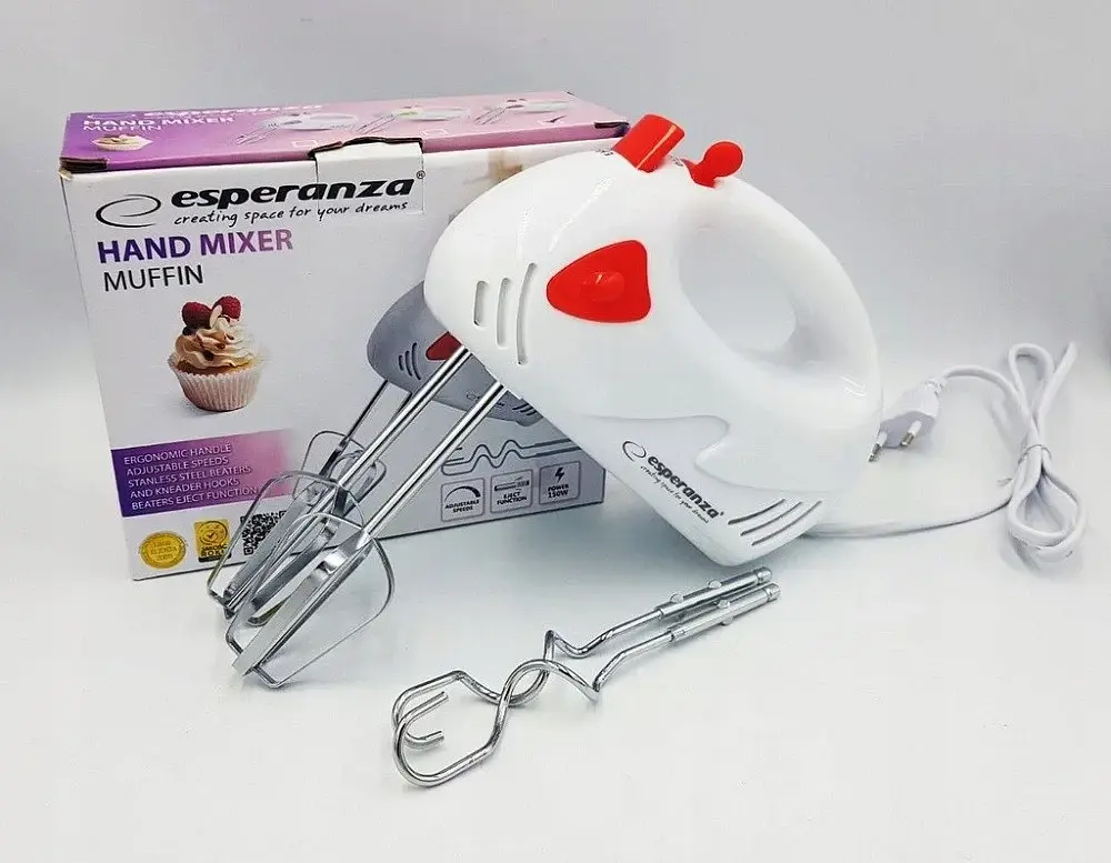 Міксер Esperanza EKM007R Muffin Red - фото 4