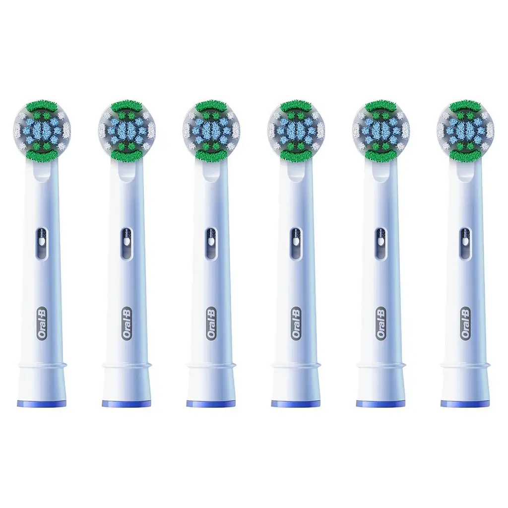 Насадка для зубної електрощітки Braun Oral B Cross Action EB50RX (6 шт.) - фото 2