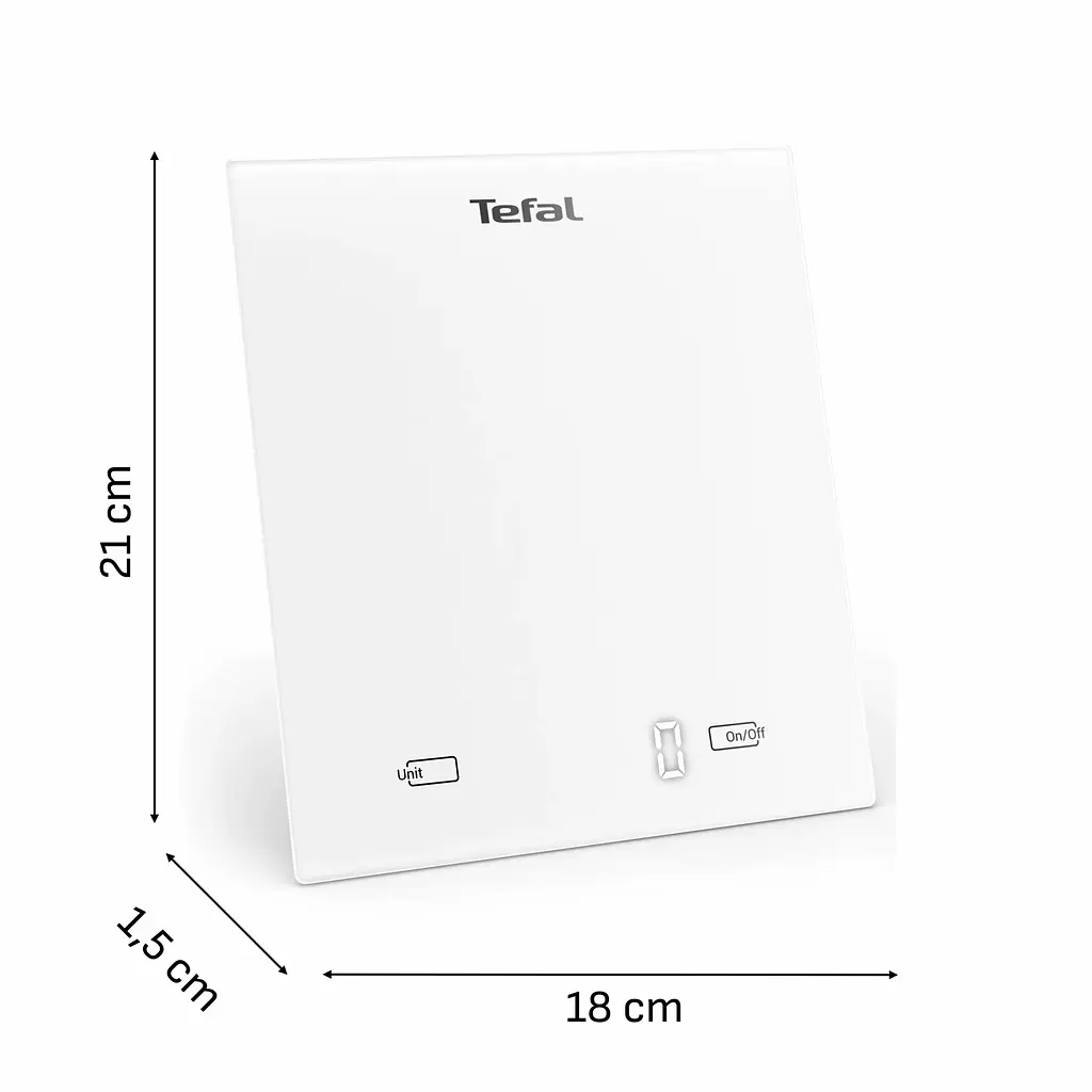 Ваги кухонні Tefal Essential білий 5 кг (BC5504V0) - фото 15