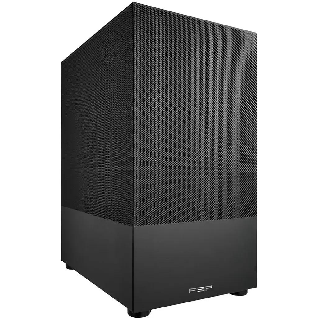 Корпус FSP S110-B без БЖ mATX Black (S110-B) - фото 6