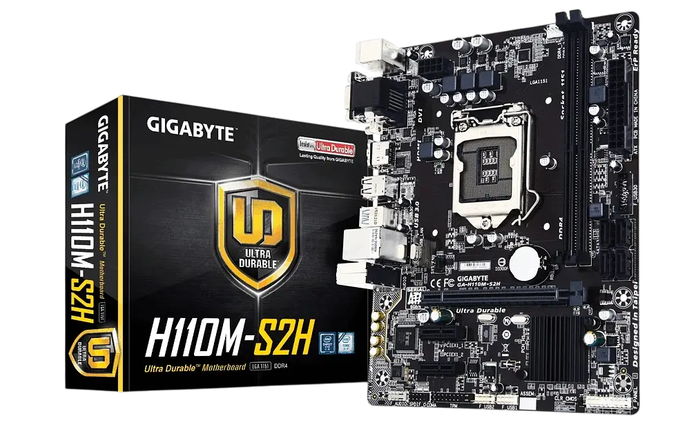 Материнська плата Gigabyte GA-H110M-S2H LGA 1151 (GA-H110M-S2H) Б/В - фото 4