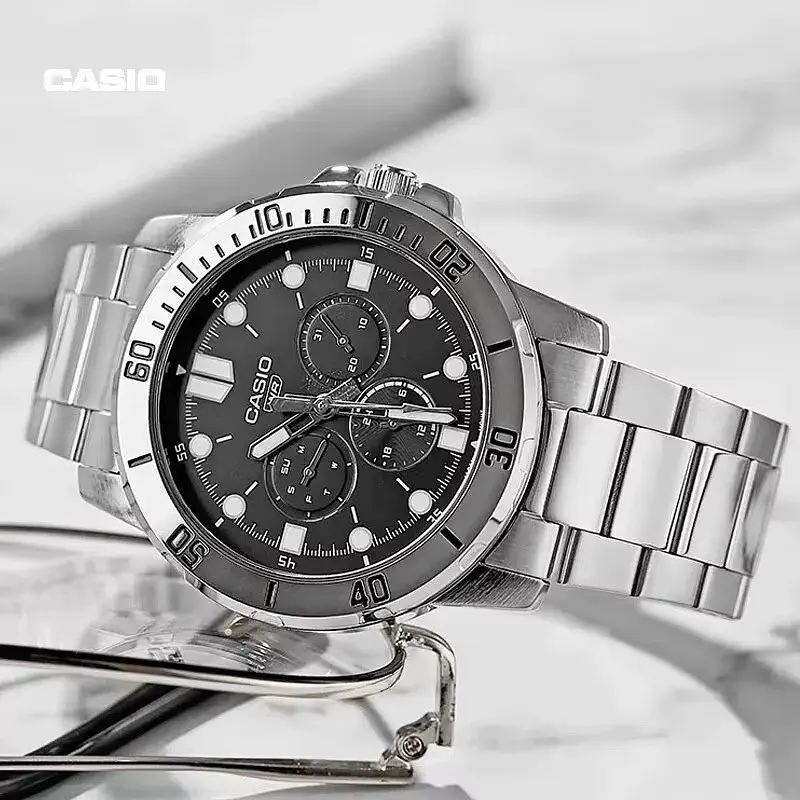 Годинник чоловічий Casio MTP-VD300D-1E - фото 2