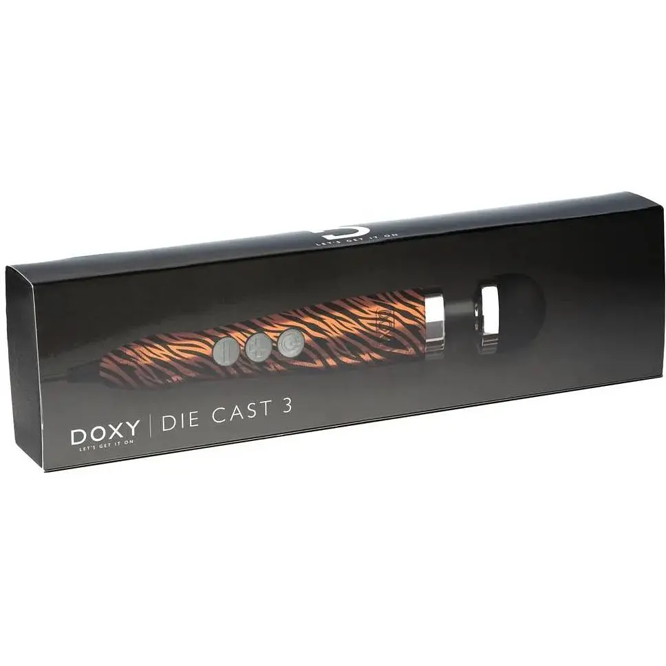 Вібромасажер Doxy Die Cast 3 Tiger - фото 2