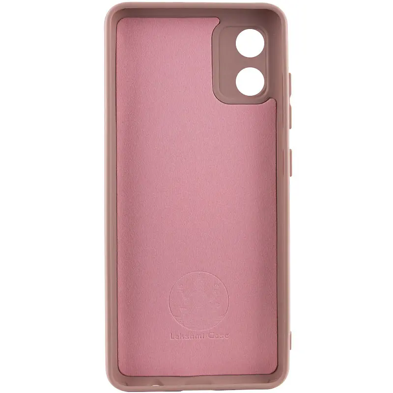 Чохол Silicone Cover Ummi Lakshmi Full Camera (AA) для Motorola Moto E13 Рожевий / Pink Sand - фото 2
