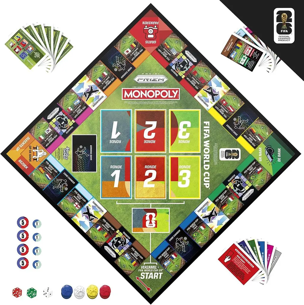 Monopoly Panini Prizm FIFA World Cup 2026 - фото 2