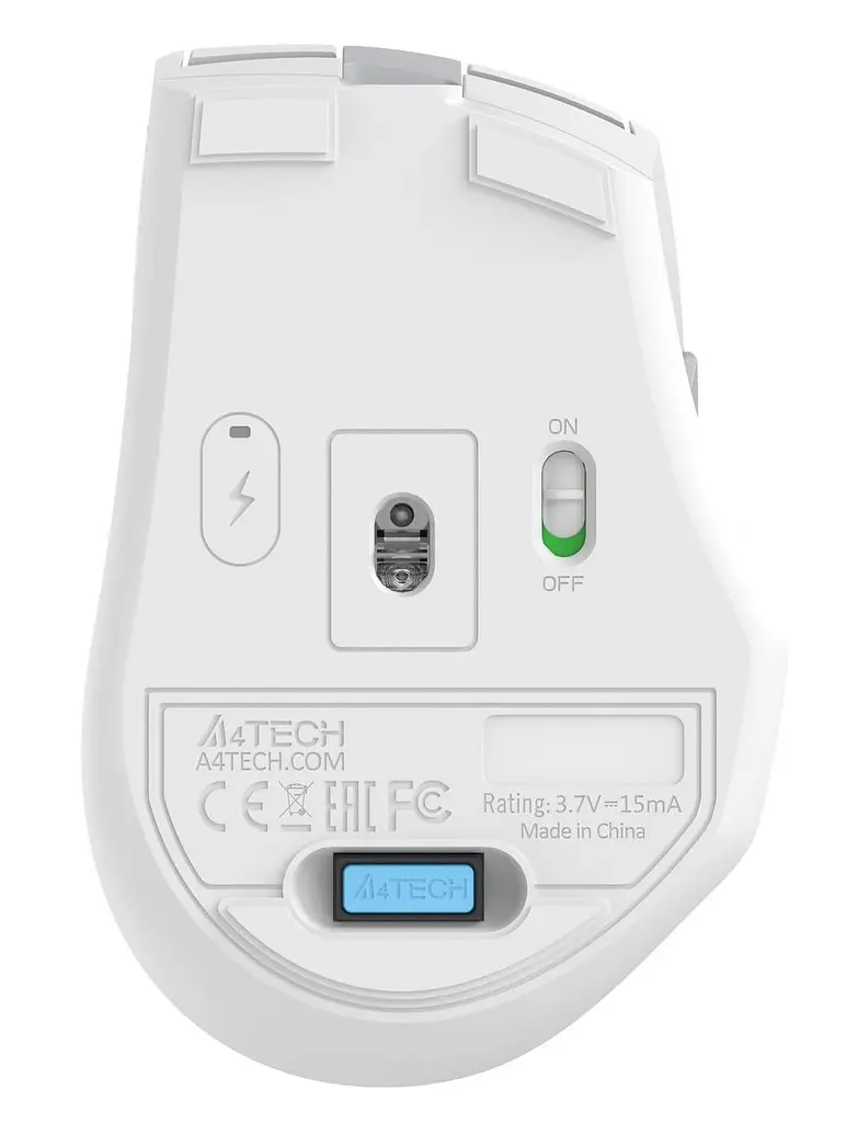 Мышь A4Tech Fstyler FG35CS Plus (White) Silent (FG35CS Plus (White)) - фото 11
