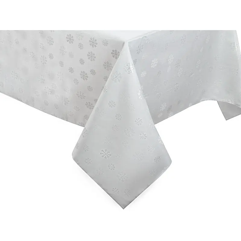 Скатертина Lefard Home Textile Karen Lurex Teflon Plata тефлонова 180х160 см (715-340) - фото 3