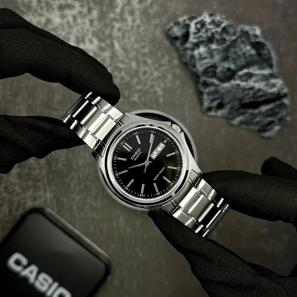 Чоловічий годинник Casio MTP-1239D-1A Сріблястий ( AT1141-0106 ) - фото 3