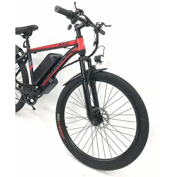 Электровелосипед Ortega 26 дюймов 800W 18Ah задний привод красный - фото 5