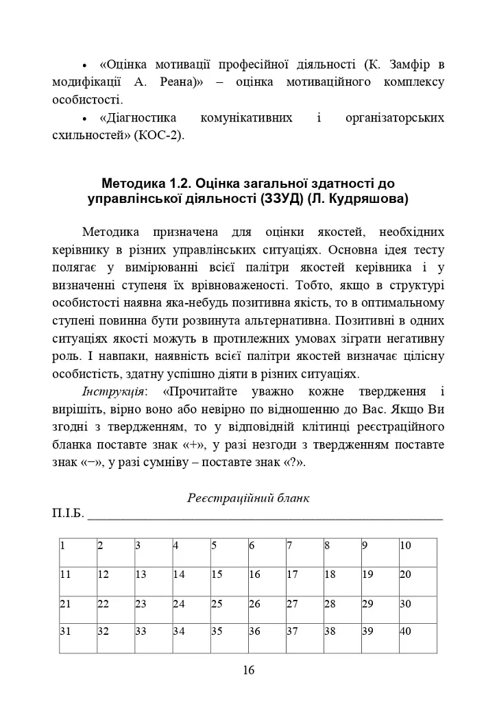 Психодіагностика лідерських якостей військовослужбовців - фото 15