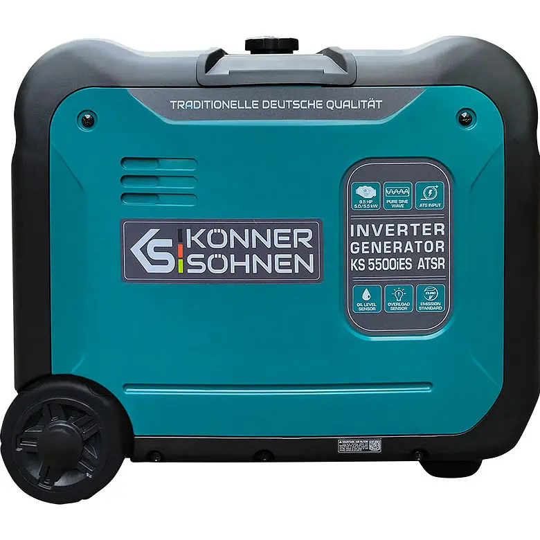 Інверторний бензиновий генератор Konner&Sohnen KS 5500iES ATSR [116838] - фото 6