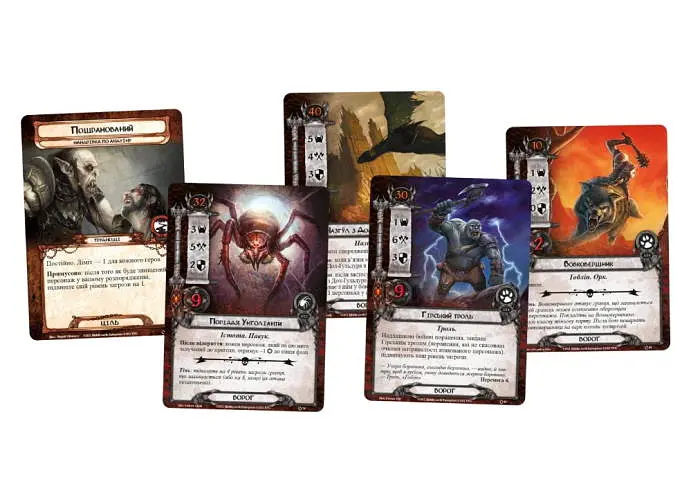 Настольная игра Geekach Games Властелин Колец. Карточная игра (The Lord of the Rings: The Card Game) (укр.) (GKCH155TK) - фото 4